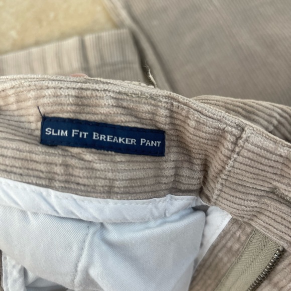 Vineyard Vines Corduroy Slim Fit Breaker Pant - Picture 4 of 5